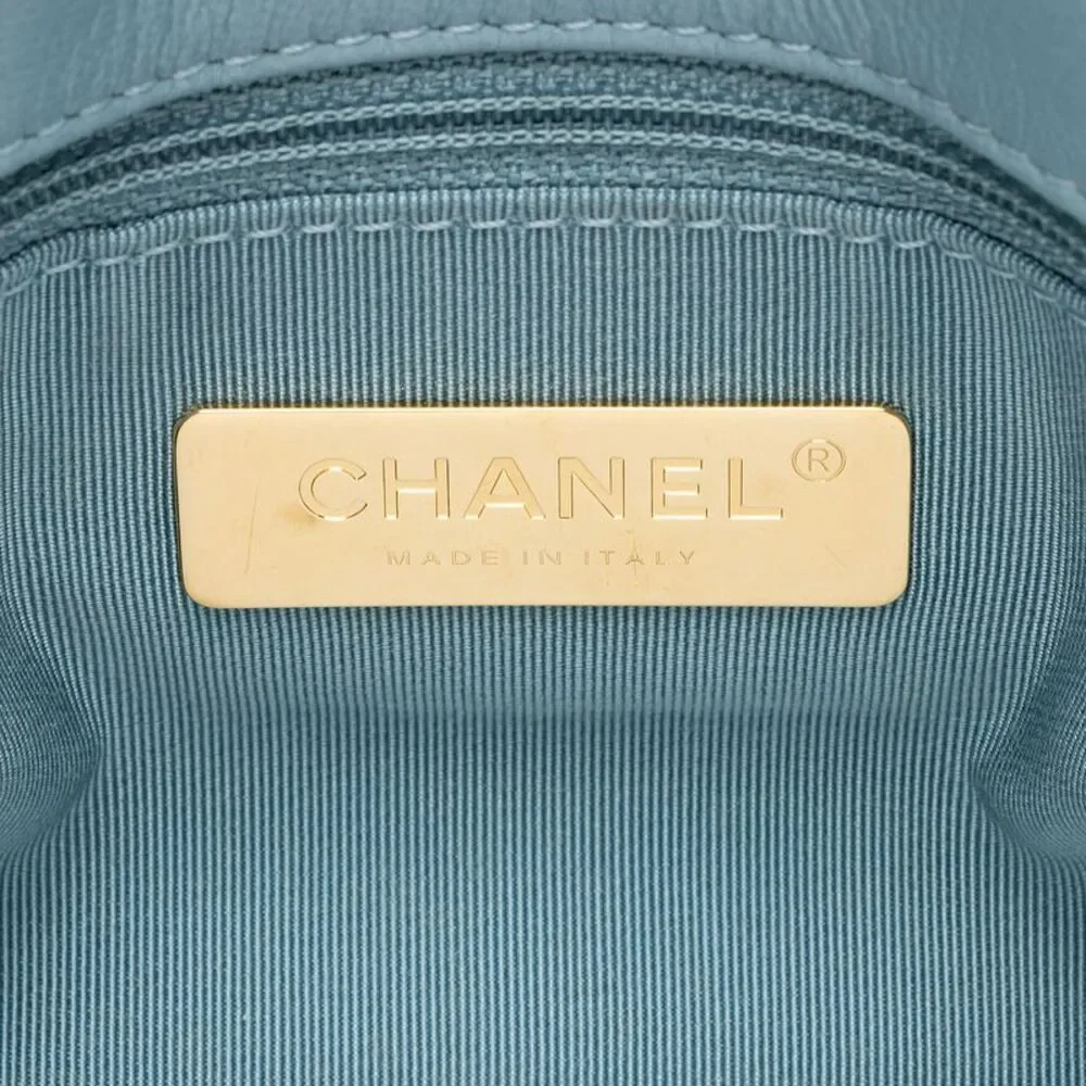 Chanel Lambskin 19 Medium Flap Shoulder Bag